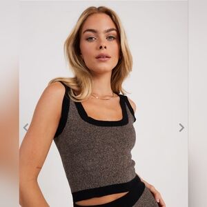 NWT Nude Lucy Nude Active Knit Tank